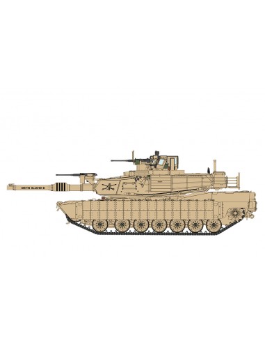 TANQUE DE BATALLA PRINCIPAL DE EE. UU. M1A2 SEP...