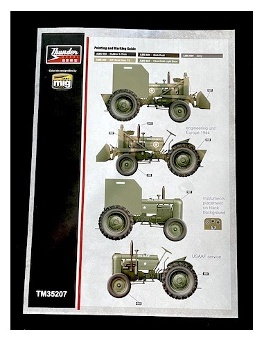US Army Armored Tractor 4 In 1 Kit