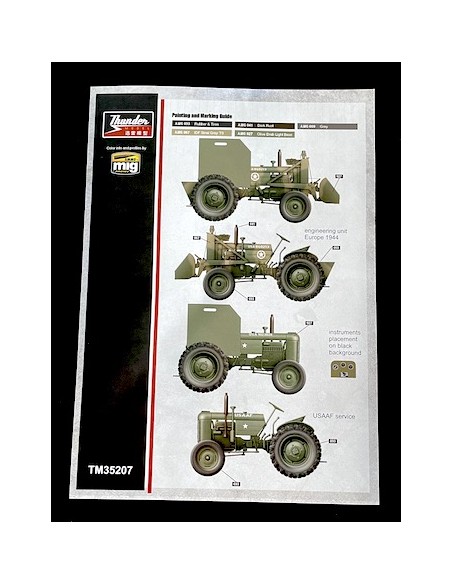 US Army Armored Tractor 4 In 1 Kit