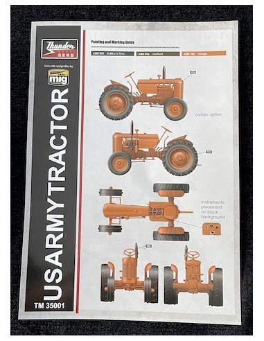 US Army Armored Tractor 4 In 1 Kit