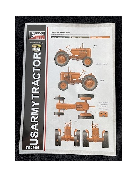 US Army Armored Tractor 4 In 1 Kit