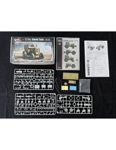 US Army Armored Tractor 4 In 1 Kit
