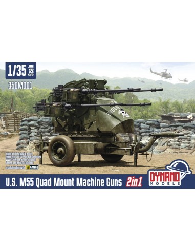 US M55 Ametralladoras de montaje cuádrup 2 en 1