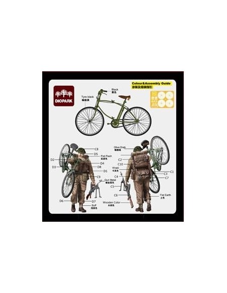 WWII BRITHISH ROYAL MARINES SOLDIER SET