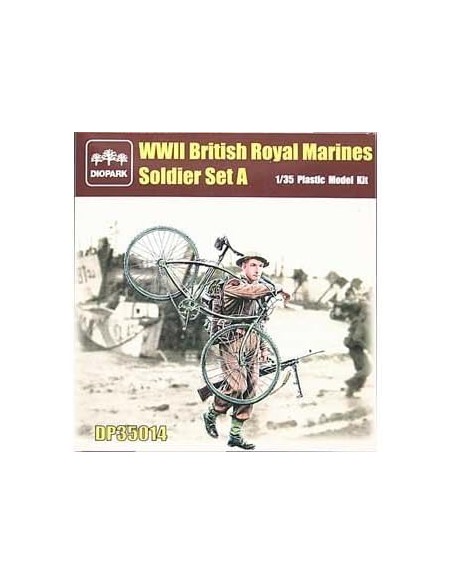 WWII BRITHISH ROYAL MARINES SOLDIER SET