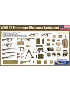 WWII US Paratroops Weapon & Equipment