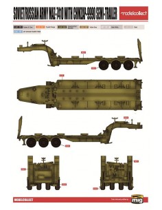 Soviet/Russian Army MAZ-7410 with CHMZAP-9990... 2
