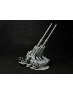German WWII 128mm FLAK 40 ZWILLING 2