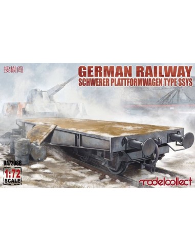 German Railway Schwerer Plattformwagen Type SSys 1+1 (2 kits on the box)