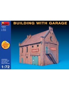 BUILDING WITH GARAGE 1/72