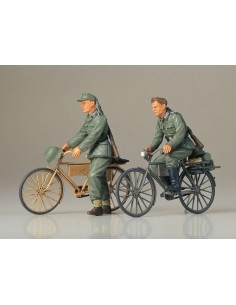 German Soldiers with Bicycles 2