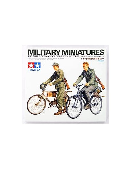 German Soldiers with Bicycles