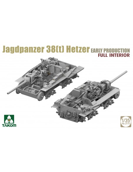 Jagdpanzer 38(t) Hetzer Early Production With Full Interior
