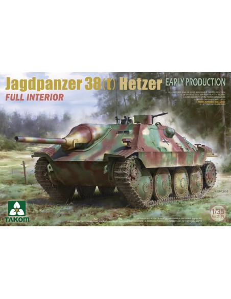 Jagdpanzer 38(t) Hetzer Early Production With Full Interior