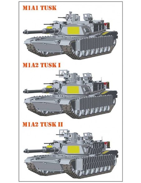 M1A2 SEP Abrams TUSK I/II 3 in 1
