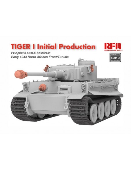 Tiger I Pz.Kpfw.VI Ausf.E Sd.Kfz.181 Initial Production Early 1943 North African Front / Tunisia