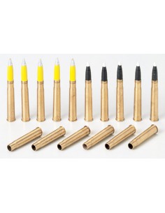 Tiger I Brass 88mm Projectiles 2