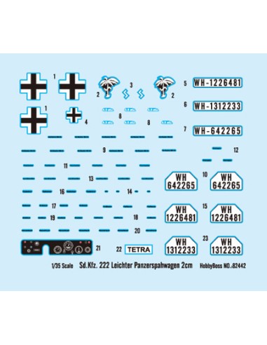 Sd.Kfz. 222 Leichter Panzerspahwagen 2cm