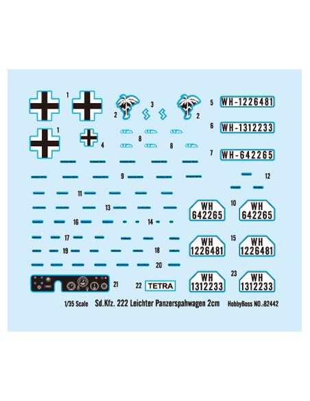 Sd.Kfz. 222 Leichter Panzerspahwagen 2cm
