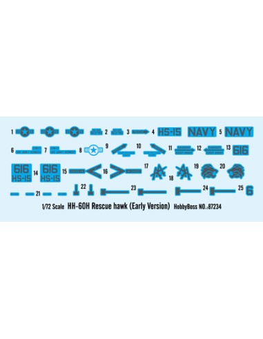HH-60H Rescue hawk (Early Version)