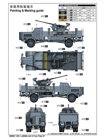 German L4500A Mit 3.7Cm Flak 37