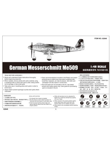 German Messerschmitt Me509