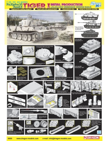 Pz.Kpfw. VI Ausf. E Tiger I Initial Production...