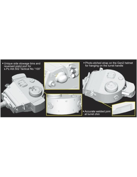 Pz.Kpfw. VI Ausf. E Tiger I Initial Production s.Pz.Abt. 502 Leningrad Region 1942/3