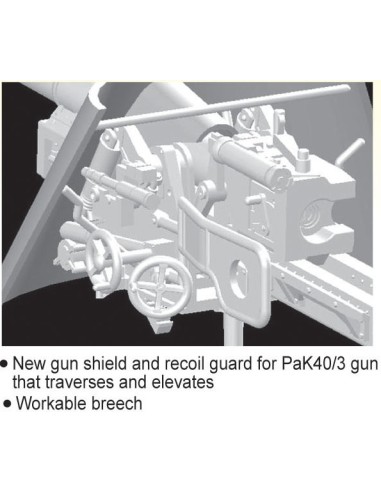 Sd.Kfz.138 Panzerjäger 38 para 7,5 cm PaK40/3...