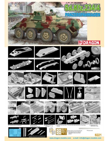 SDKFZ 234/4 - PANZERSPÄHWAGEN