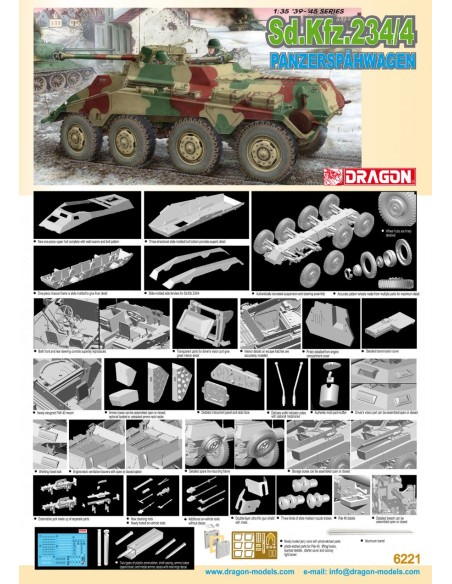 SDKFZ 234/4 - PANZERSPÄHWAGEN