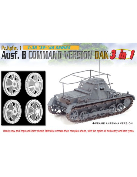 PzKpfw I Kleiner Panzerbefehlwagen I (Sd.Kfz. 265), 3 in 1