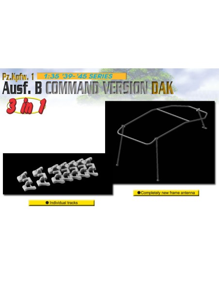 PzKpfw I Kleiner Panzerbefehlwagen I (Sd.Kfz. 265), 3 in 1