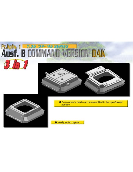PzKpfw I Kleiner Panzerbefehlwagen I (Sd.Kfz. 265), 3 in 1