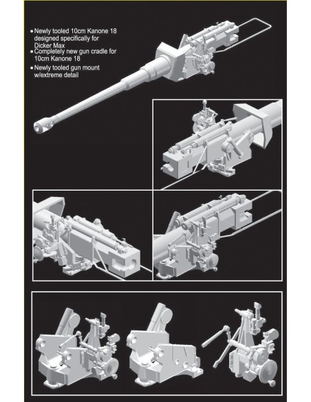 10.5cm K.Pz.Sfl.IVa DICKER MAX