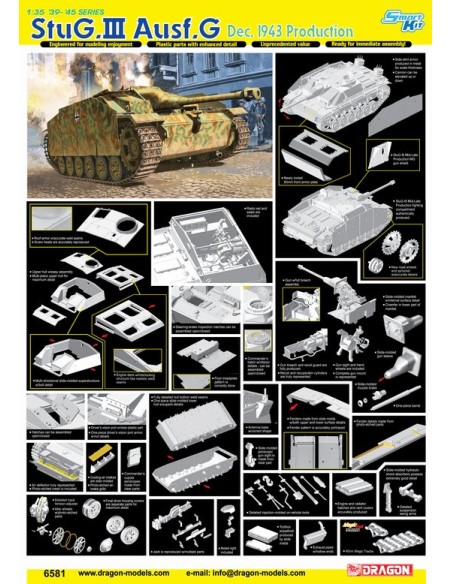 STUG III AUSF G DEC 1943 PRODUCTION