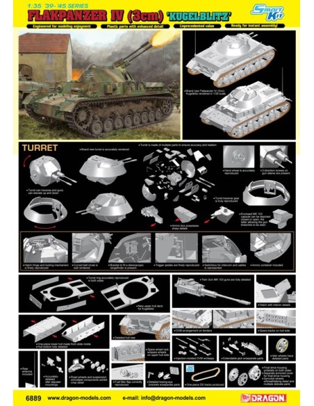 Flakpanzer IV (3cm) 'Kugelblitz'