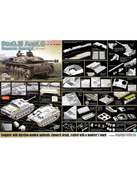 StuG.III Ausf.G Concrete Armored w/Zimmerit