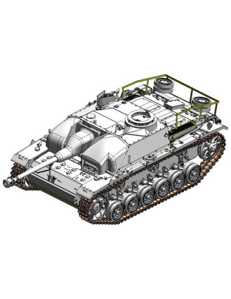 StuG.III Ausf.G Concrete Armored w/Zimmerit