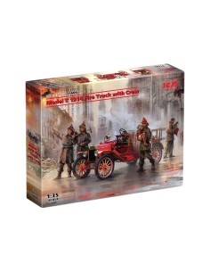 Model T 1914 Fire Truck with Crew 2