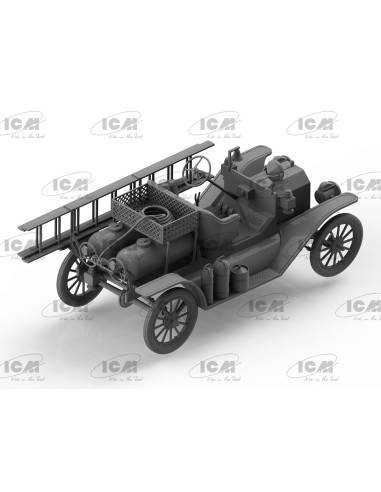 Model T 1914 Fire Truck with Crew