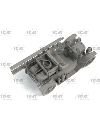 Model T 1914 Fire Truck with Crew