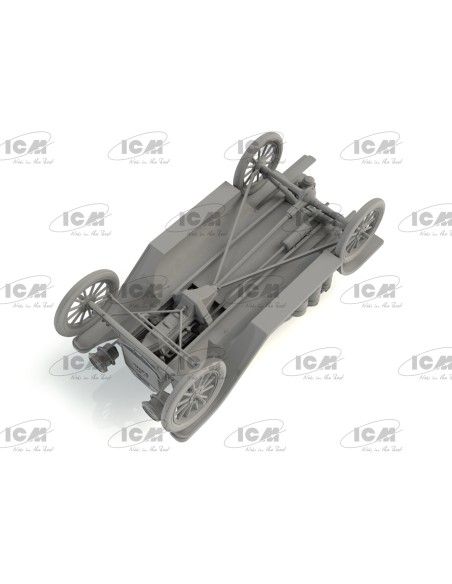 Model T 1914 Fire Truck with Crew