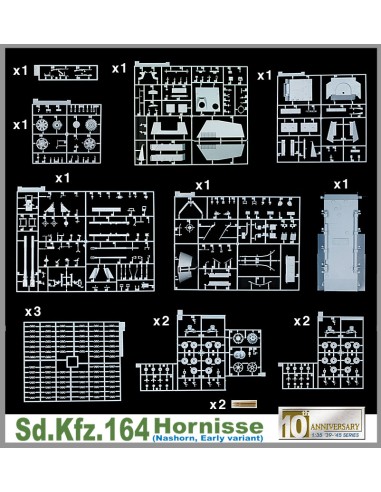Sd.Kfz. 164 Hornisse (Nashorn, variante temprana)