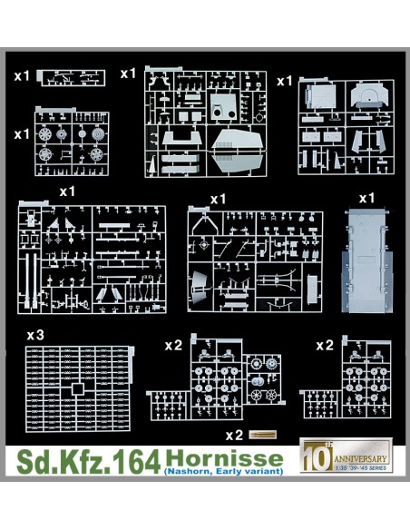 Sd.Kfz. 164 Hornisse (Nashorn, variante temprana)