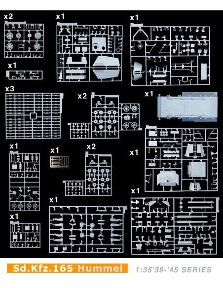 Sd.Kfz. 165 HUMMEL INITIAL VERSION