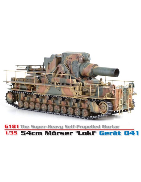 The Super-Heavy Self-Propelled Mortar 54cm Mörser "Loki" Gerät 041