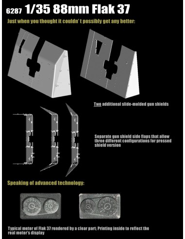 88mm FLAK 37 + eduard 35873 extra
