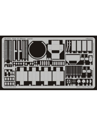 88mm FLAK 37 + eduard 35873 extra