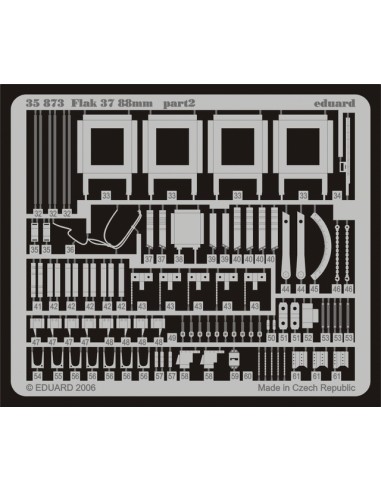 88mm FLAK 37 + eduard 35873 extra